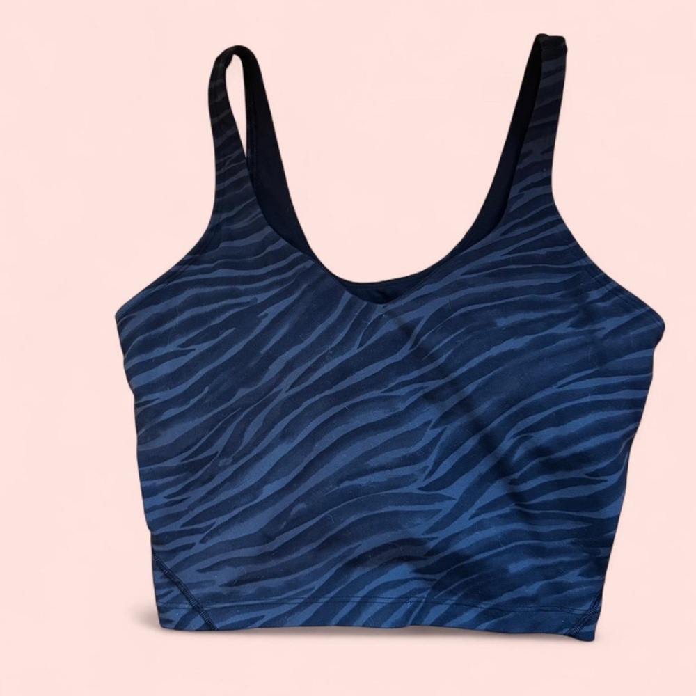 Women's Zebra print lign tank (lululemon)
